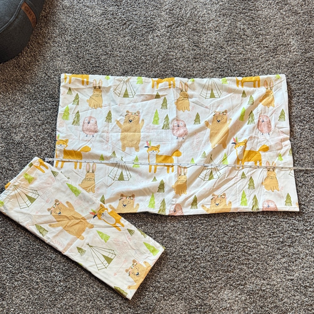 Pillowfort Animal Print Pillowcase Set - Multicolor